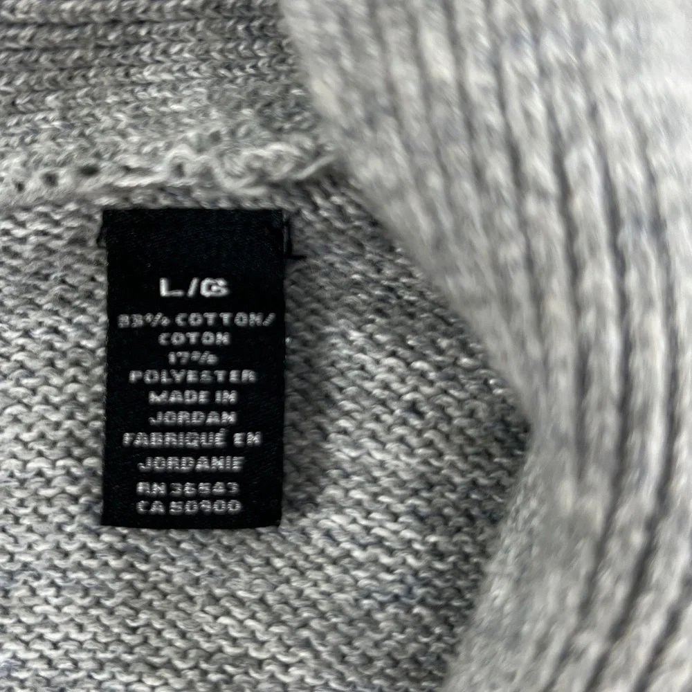 Van Heusen Gray Cardigan Sweater in Size Men’s Large
